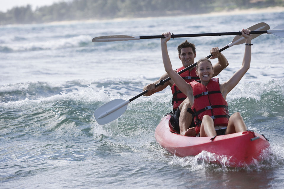 Water sport hire equipment and tours for kayaking and surf boards
