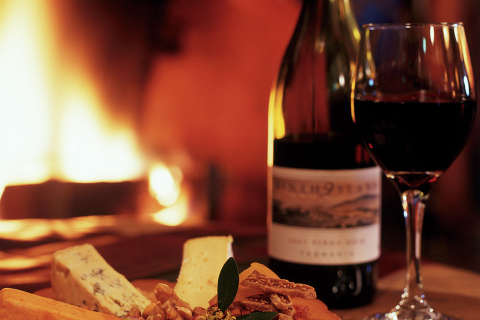 Wine and Cheese tasting with Peppers Cradle Mountain