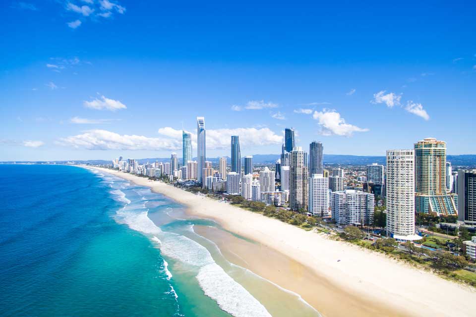 Book a helicopter ride in Surfers Paradise
